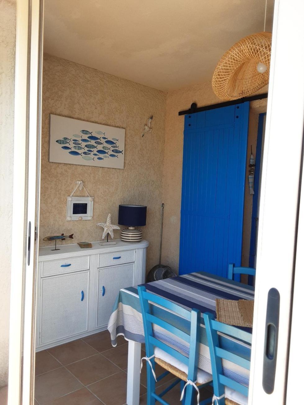 TI SABLE Agréable studio cabine climatisé, Jolie Vue Mer, Piscine à Cavalaire sur Mer Extérieur photo